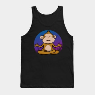 monkey yoga Tank Top